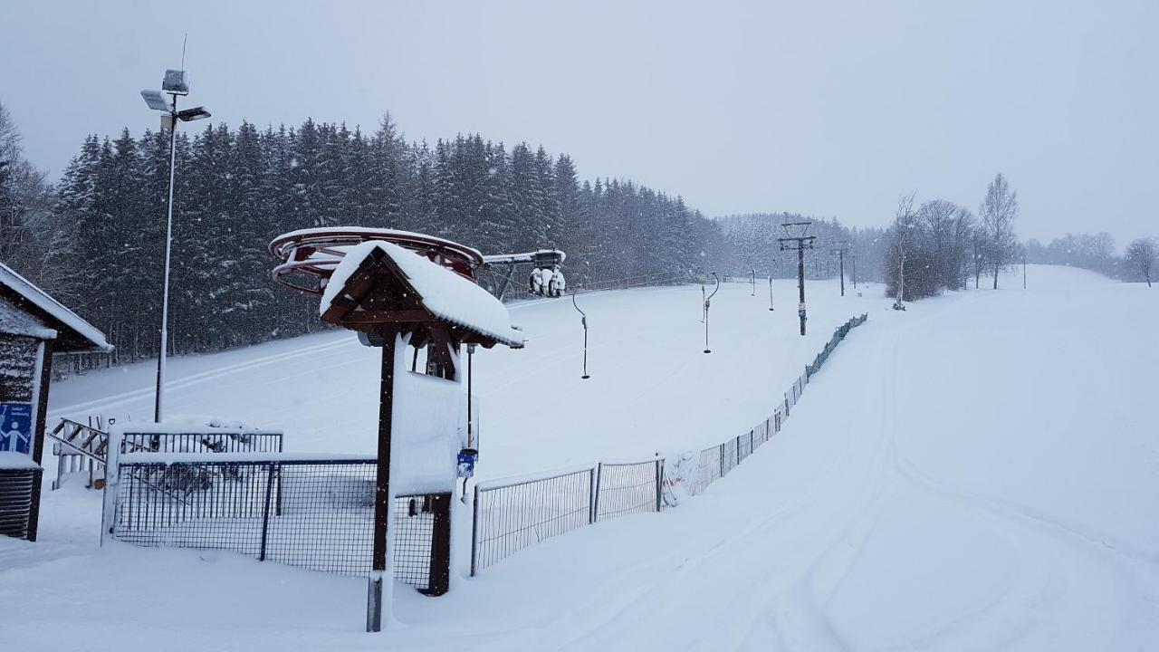 Waldhufenidyll Koenigswalde Im Erzgebirge Διαμέρισμα Konigswalde Εξωτερικό φωτογραφία